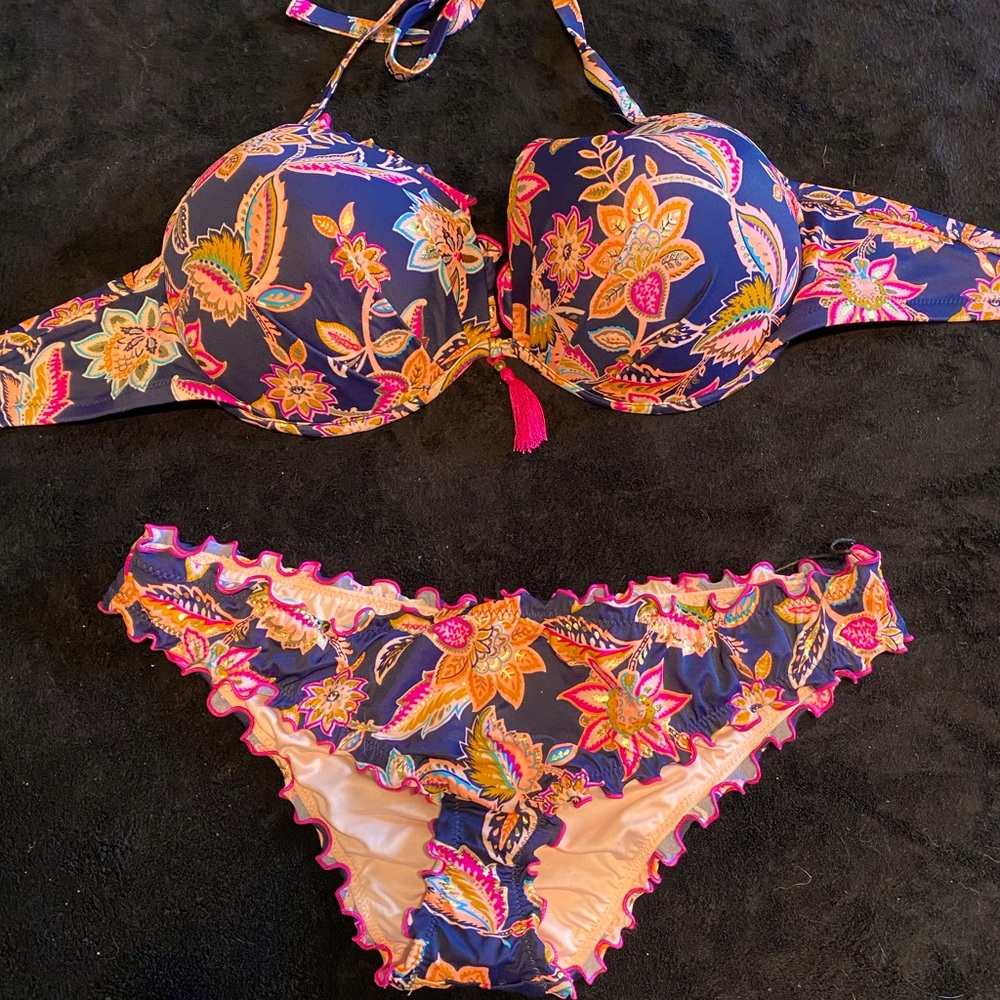 Paisley Print Bikini